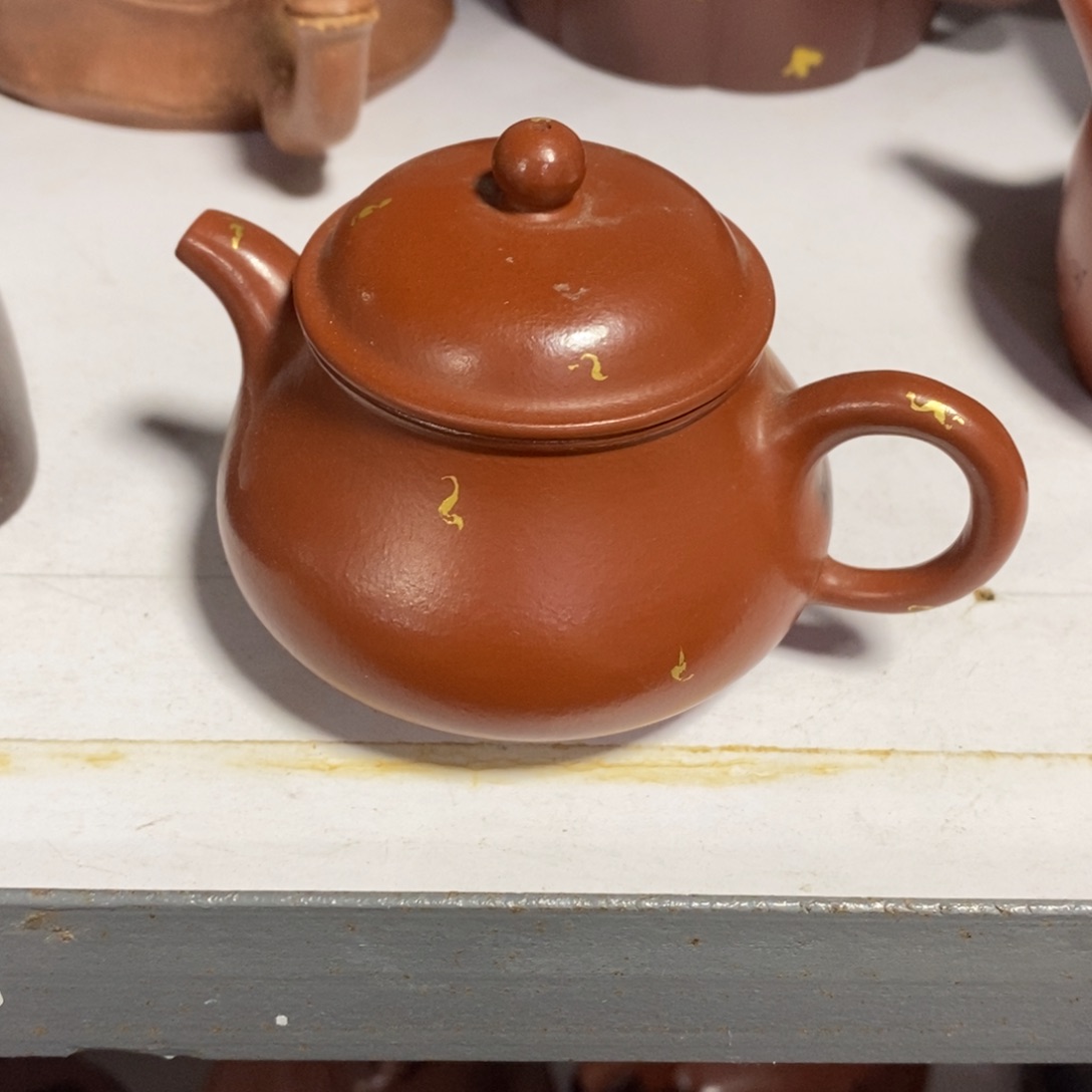 紫砂茶壶原矿手工115