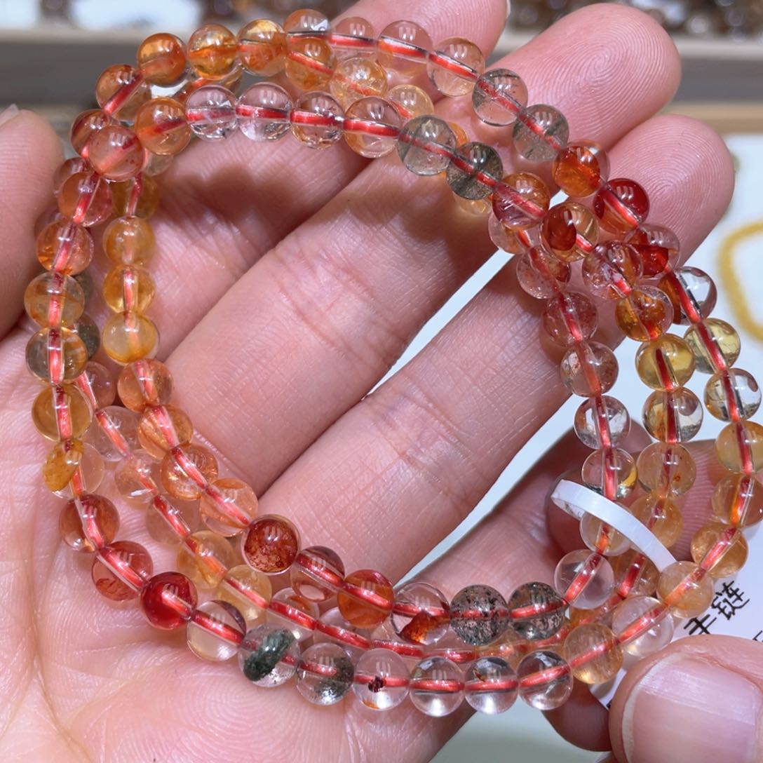 水晶手链未镶嵌手串