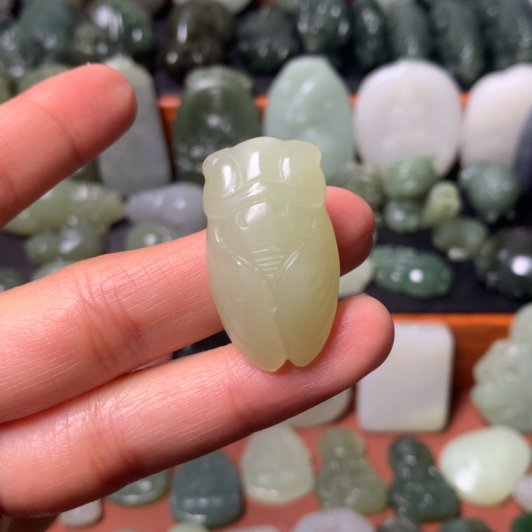 和田玉颈饰未镶嵌挂件92