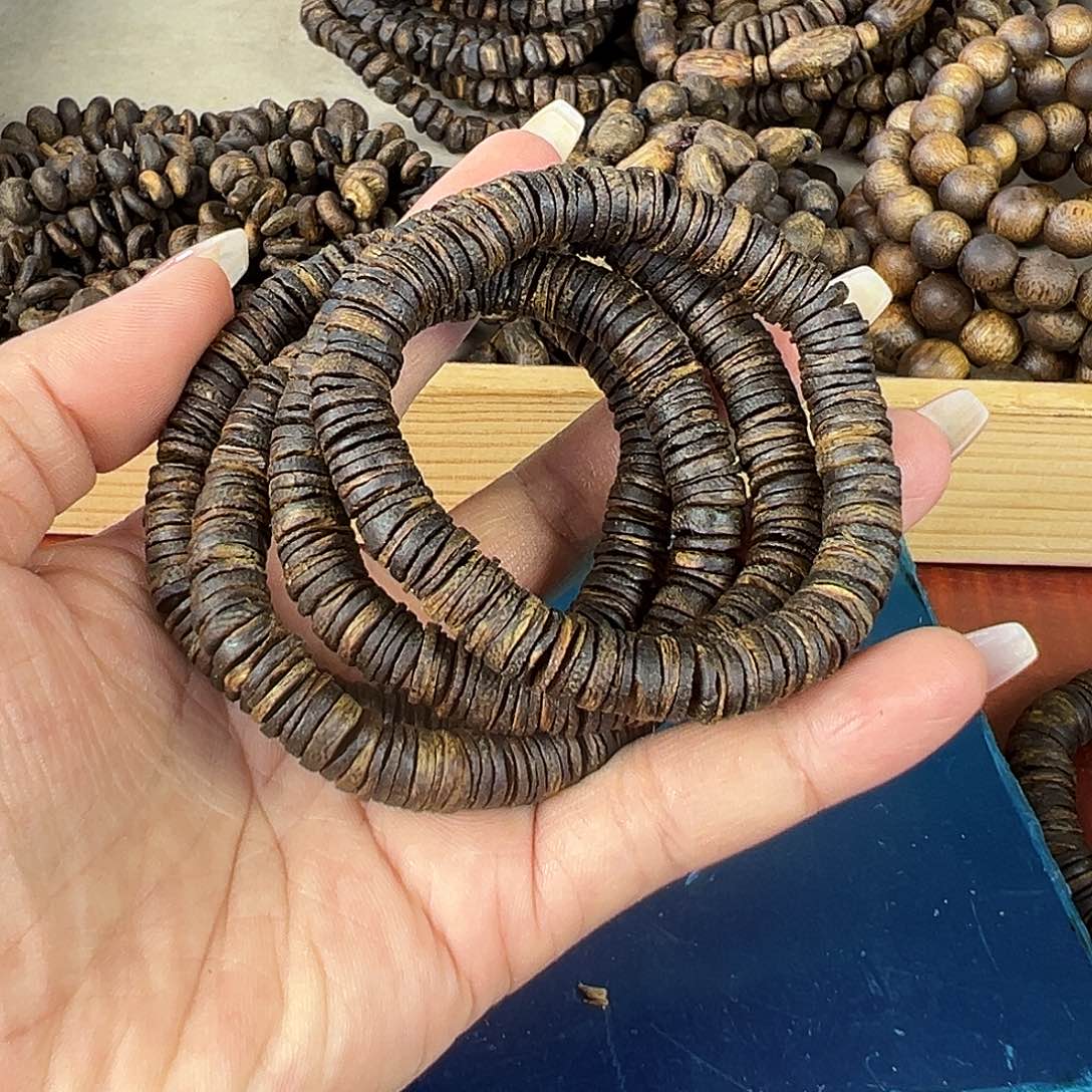 沉香碎屑沉香张勺子卡8金钱片沉水8g