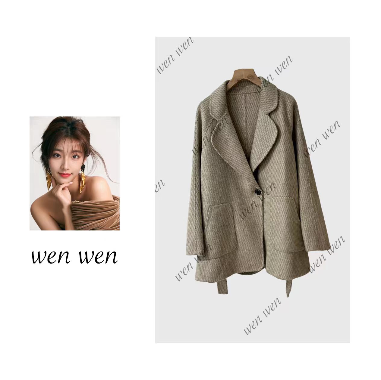 【文WENWEN】2025新款女装  A0252