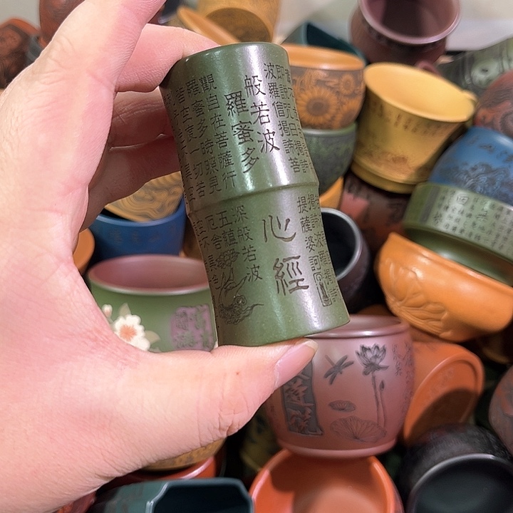 茶杯紫砂全手工紫砂主人杯