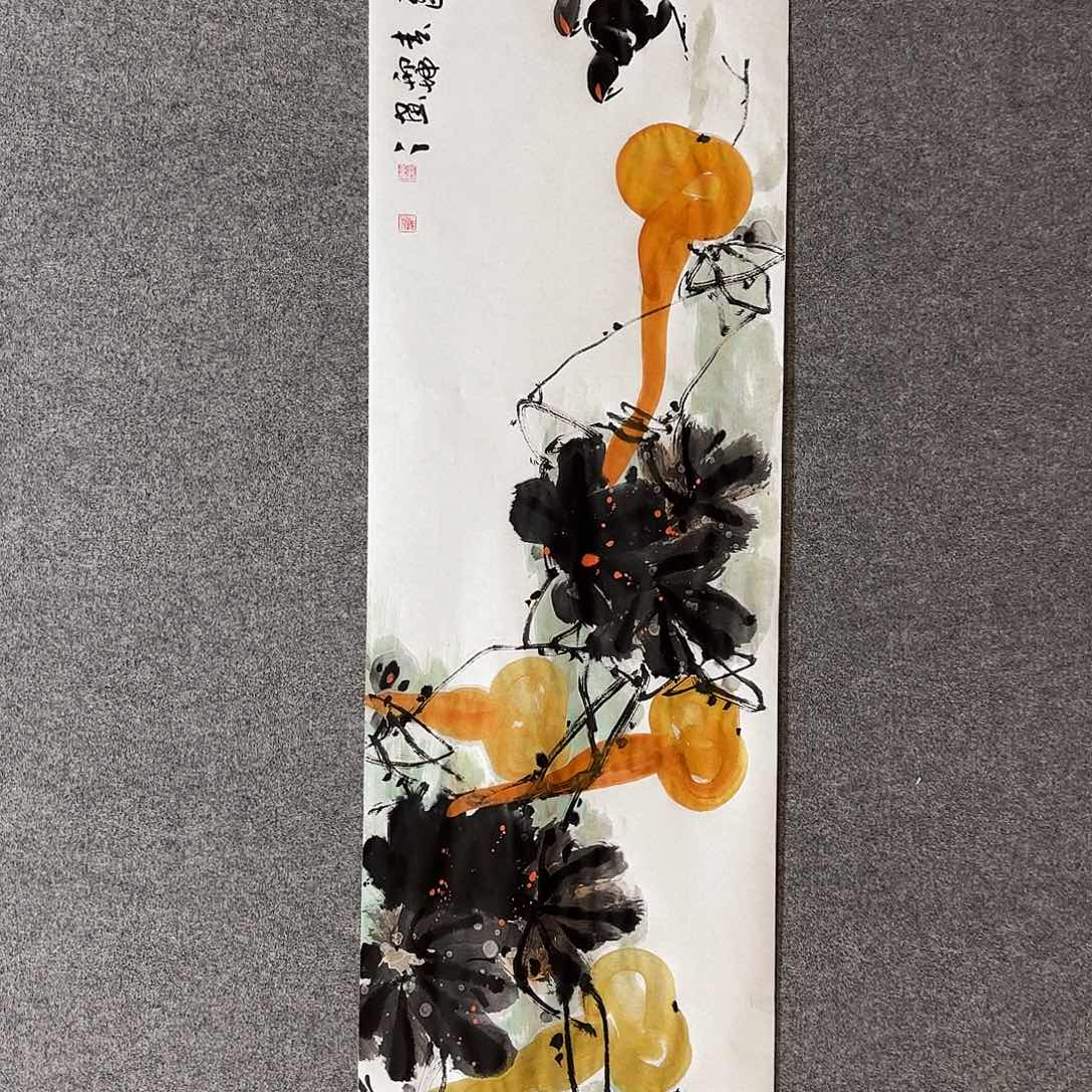 国画邢坤老师手绘作品