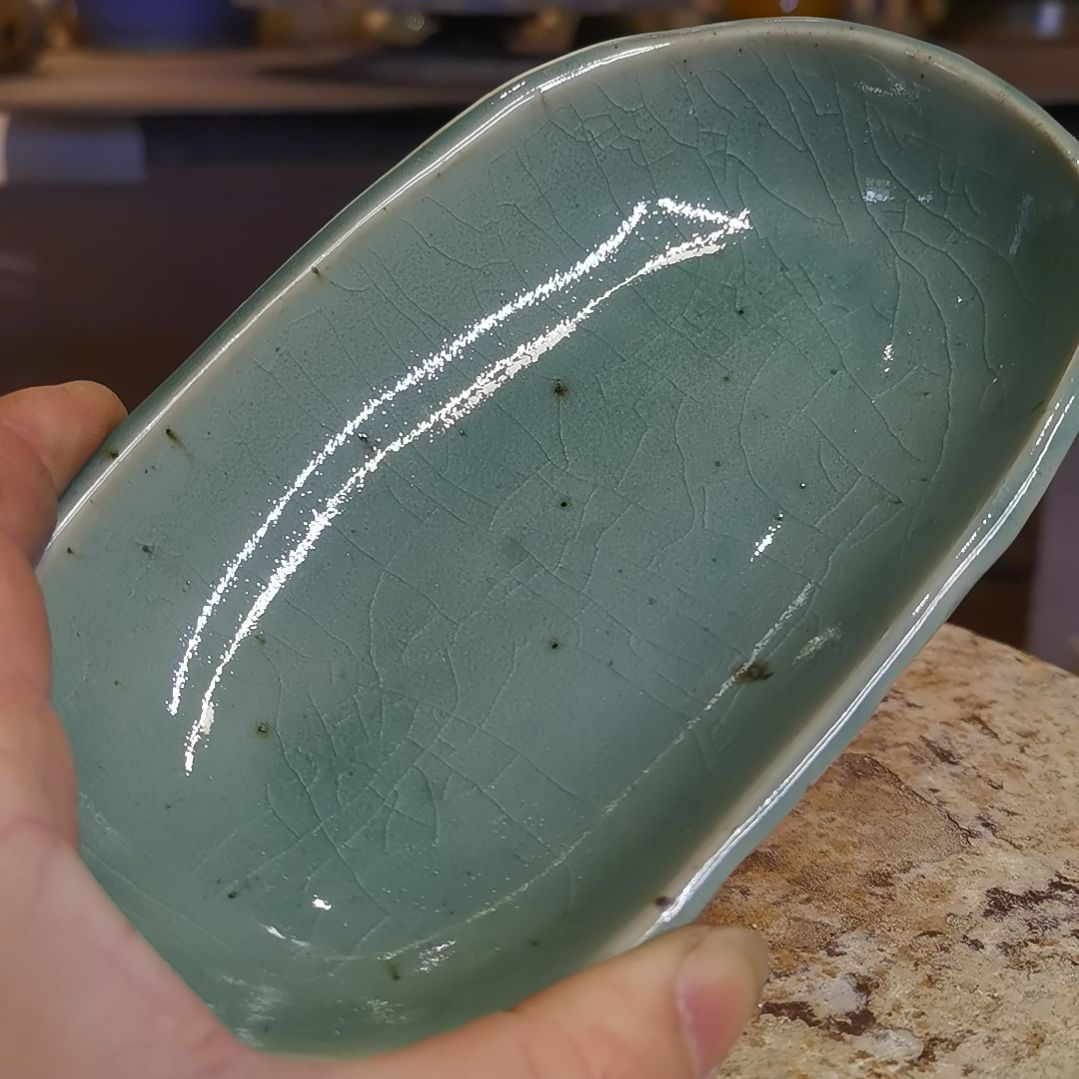 盘4手工高温原矿窑变