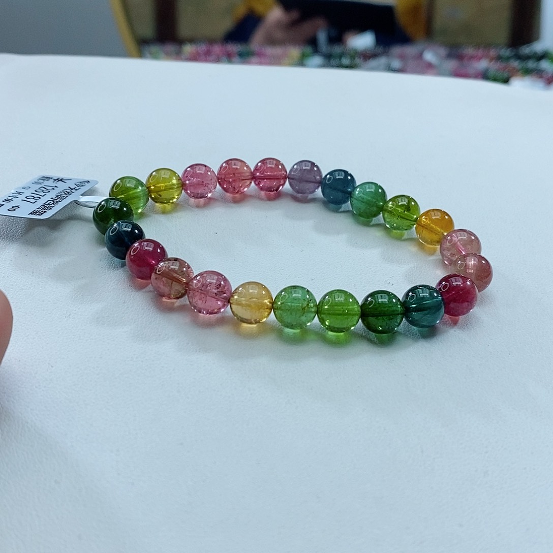 碧玺手链未镶嵌M*魏碧玺