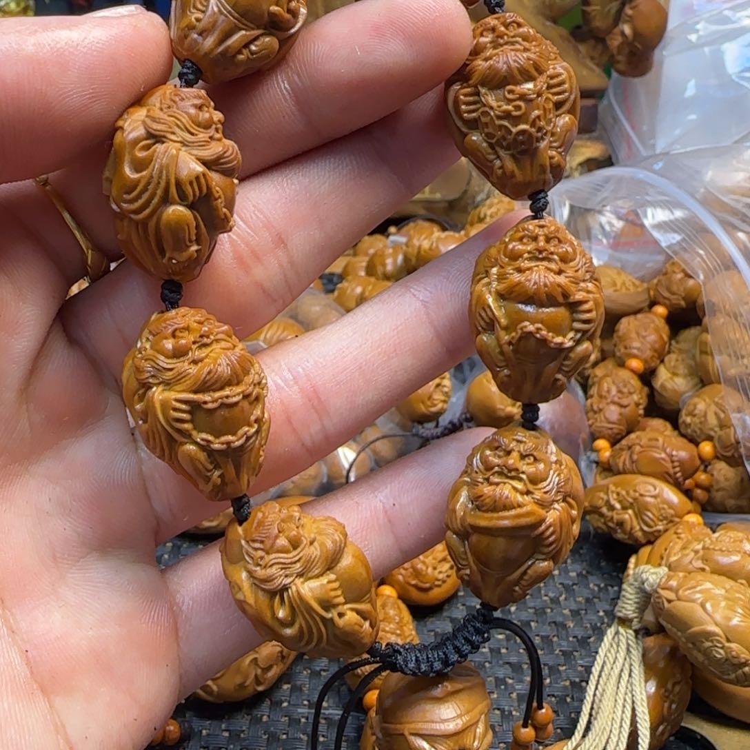 橄榄核手串/手链八大钟馗