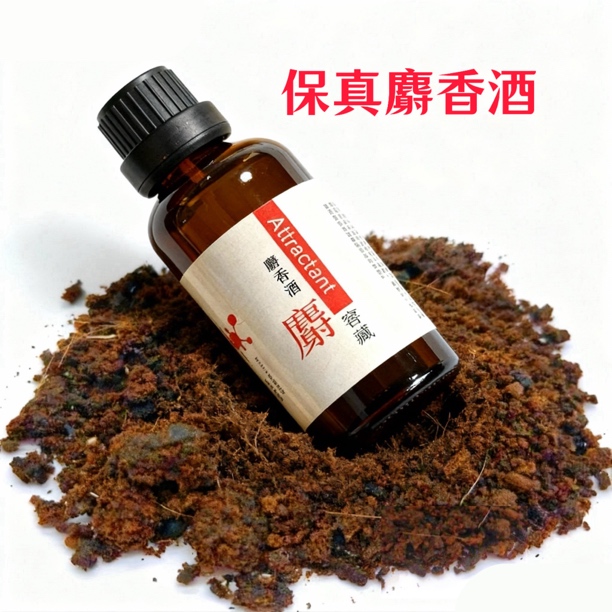 钓鱼麝香草本保高纯度真麝香酒土家药酒黑坑野钓鱼饵料诱食添加剂