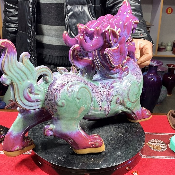 瓶中国神垕钧瓷精品
