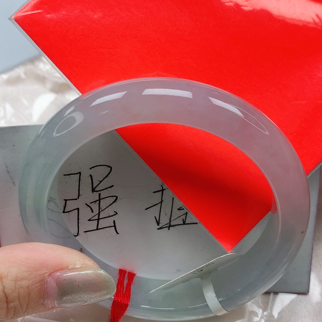 翡翠手镯未镶嵌57圈缅甸天然a货