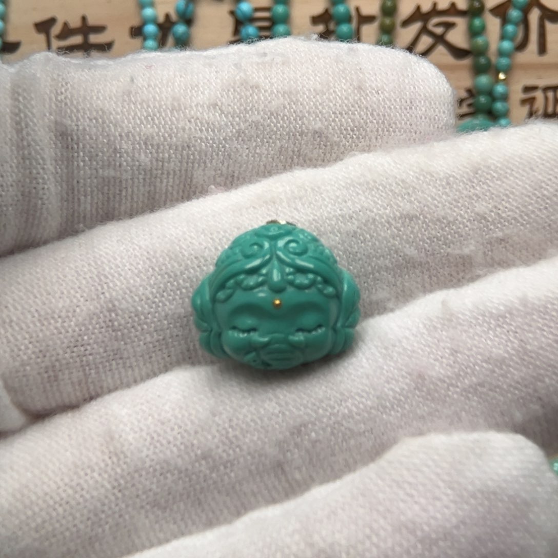 绿松石雕刻未镶嵌