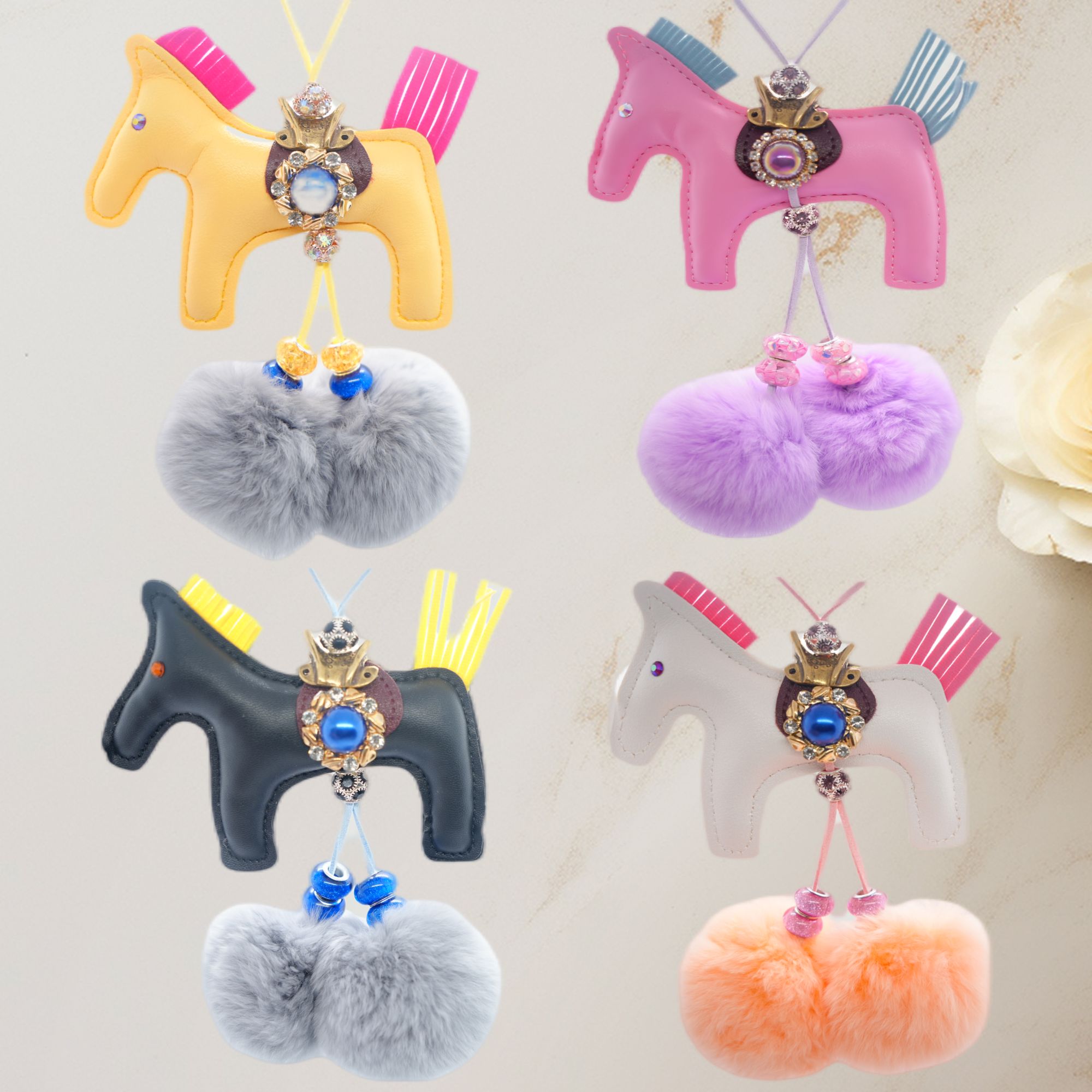 彩马非遗手工艺制品包挂