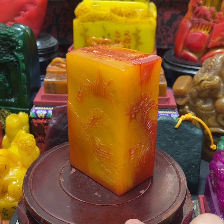 寿山石印石篆刻印章引首章闲章姓名章生日礼物