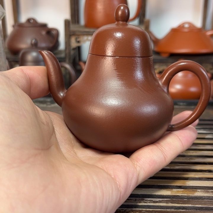 紫砂茶壶原矿紫砂手工制作