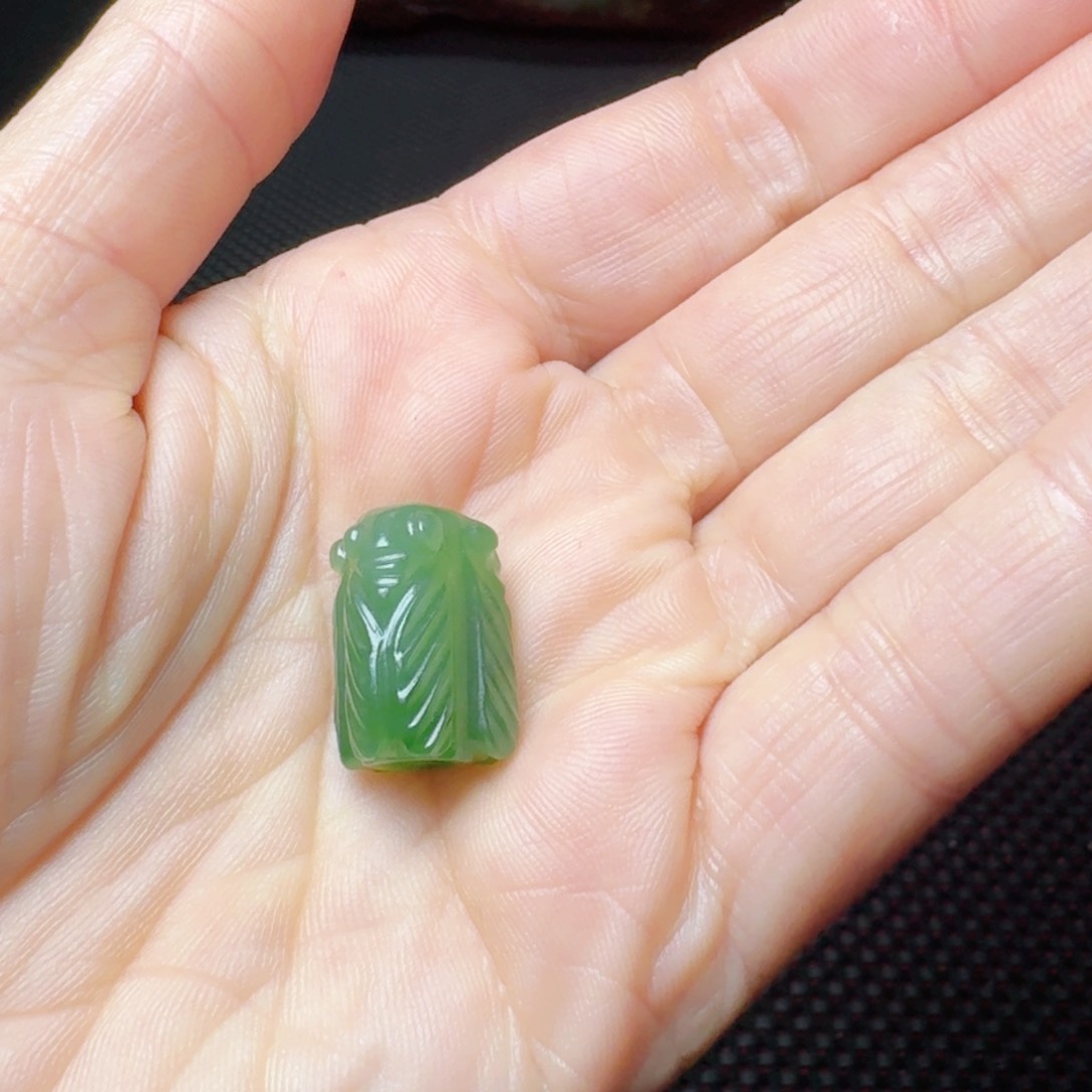 和田玉（碧玉）挂件未镶嵌勿*