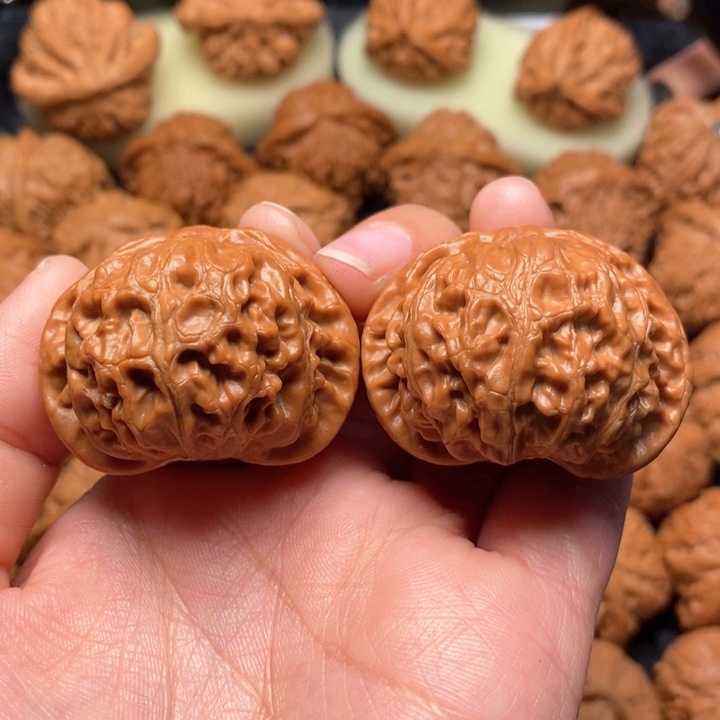 文玩核桃把件精品宫灯40