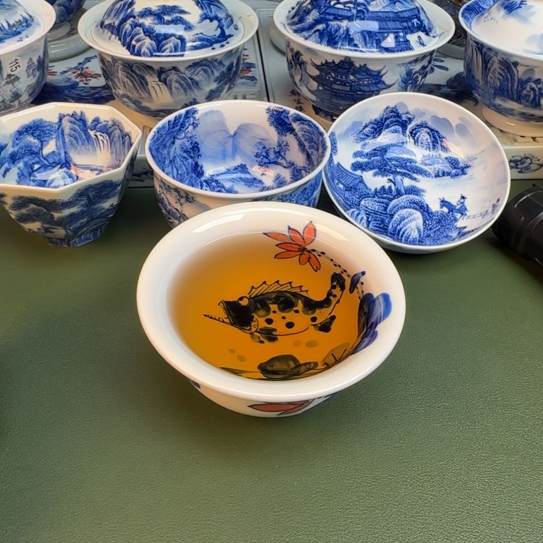 纯手工纯手绘茶具79