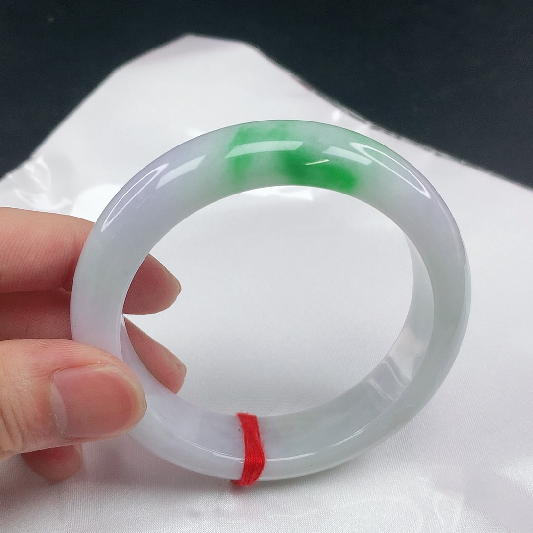 翡翠手镯未镶嵌圈56.6。0A02