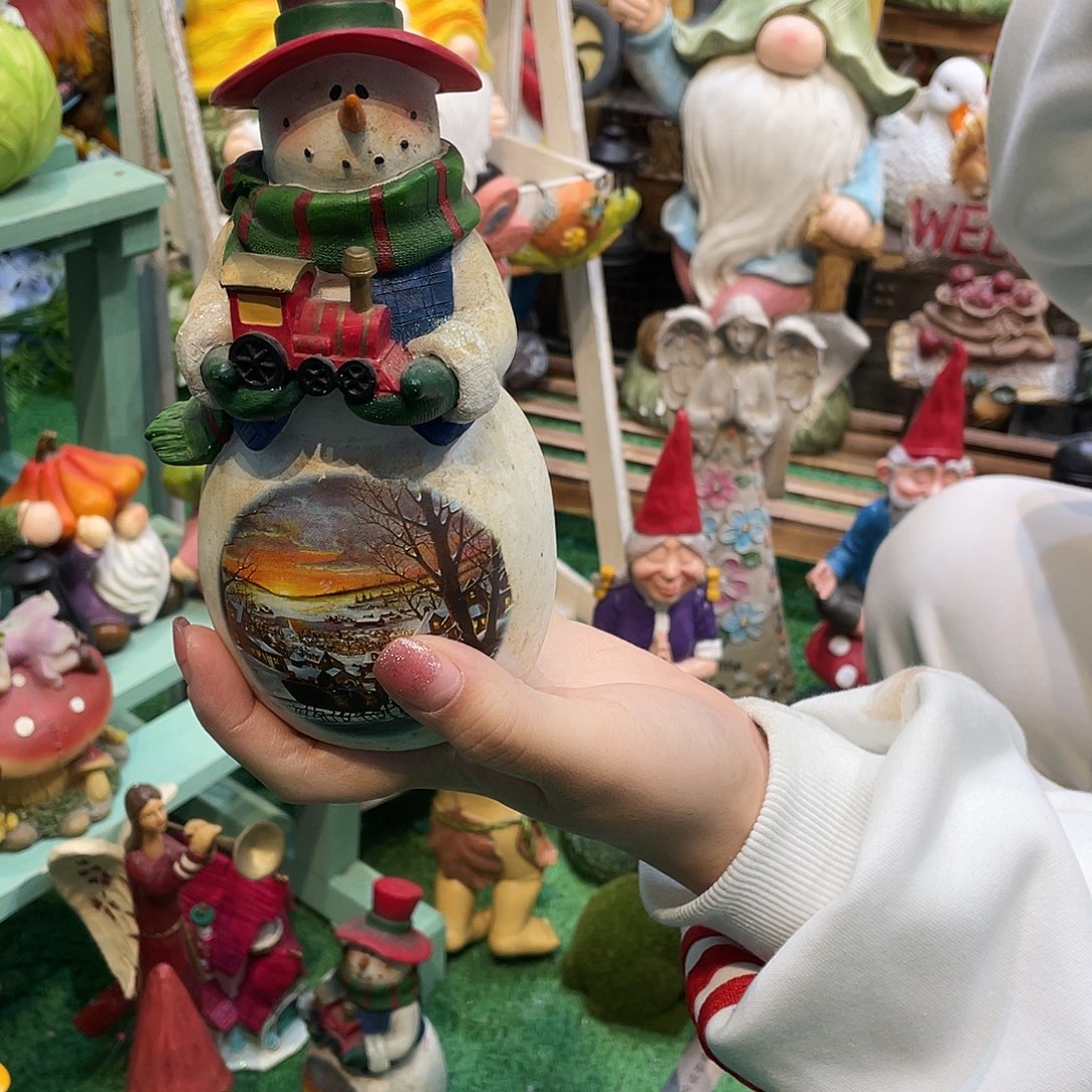 摆件花园摆件红红火火