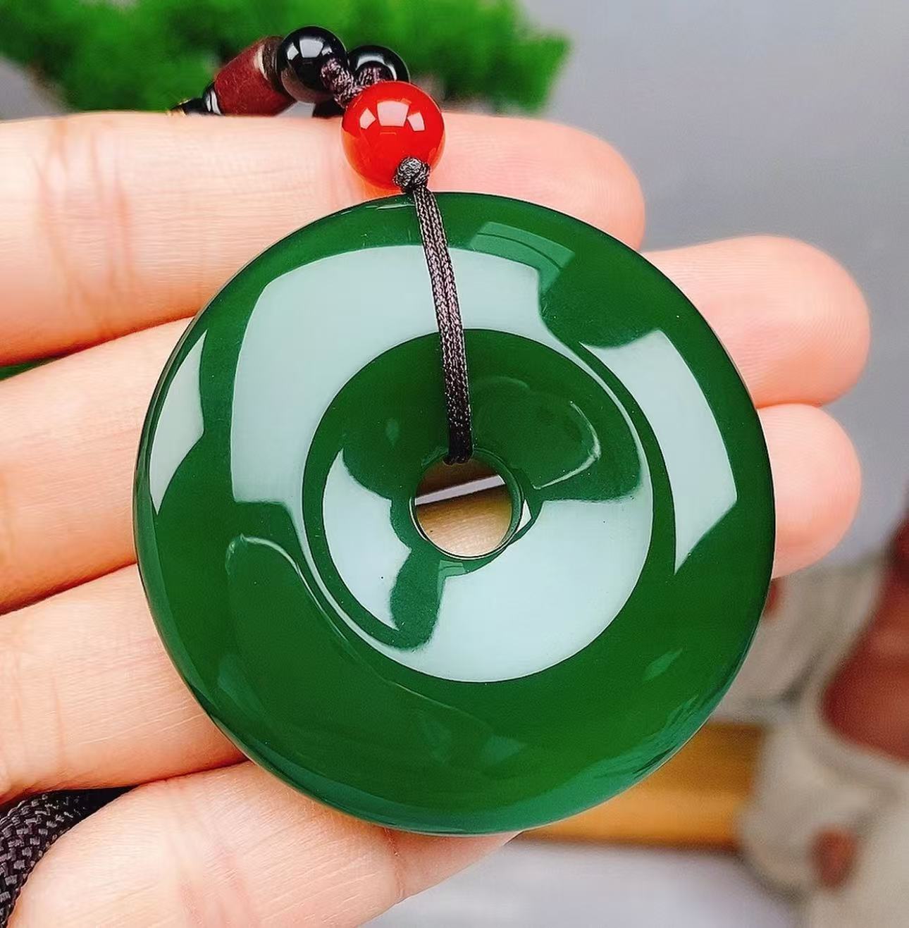 QL333精品玉髓平安扣