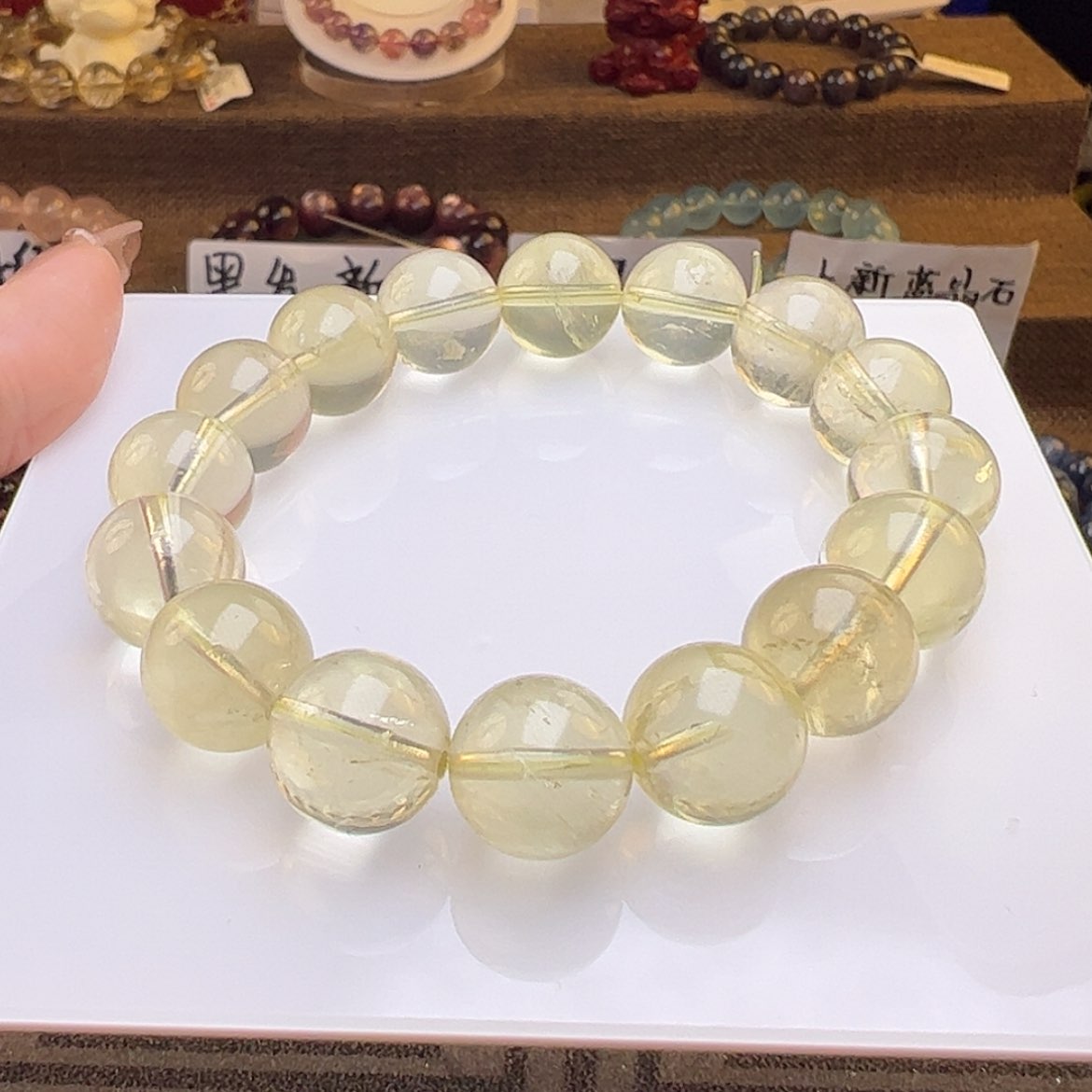 【闪购商品】水晶手串未镶嵌?****y645