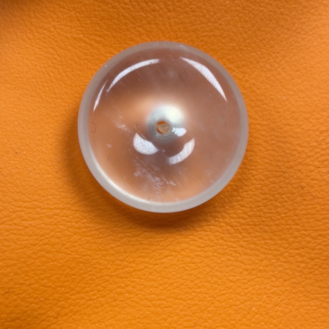 *****石英质玉未镶嵌颈饰平安扣