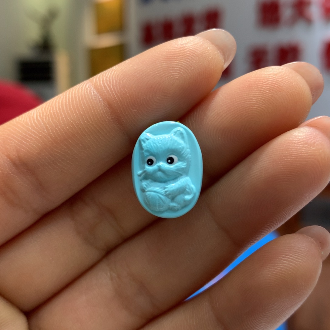 绿松石配饰未镶嵌