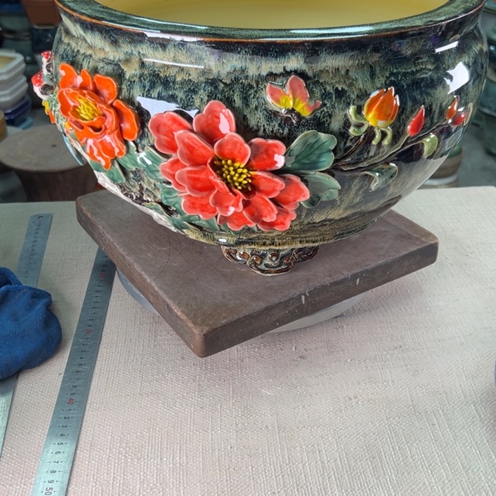 泳坤堂石湾盆陶瓷