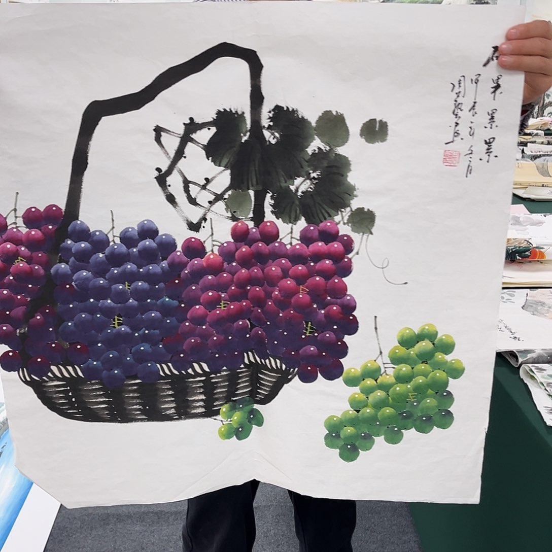 国画宣纸国画作品纯手绘