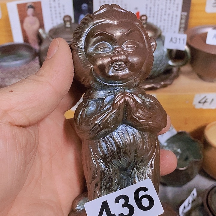 紫砂茶杯柴烧纯手工436