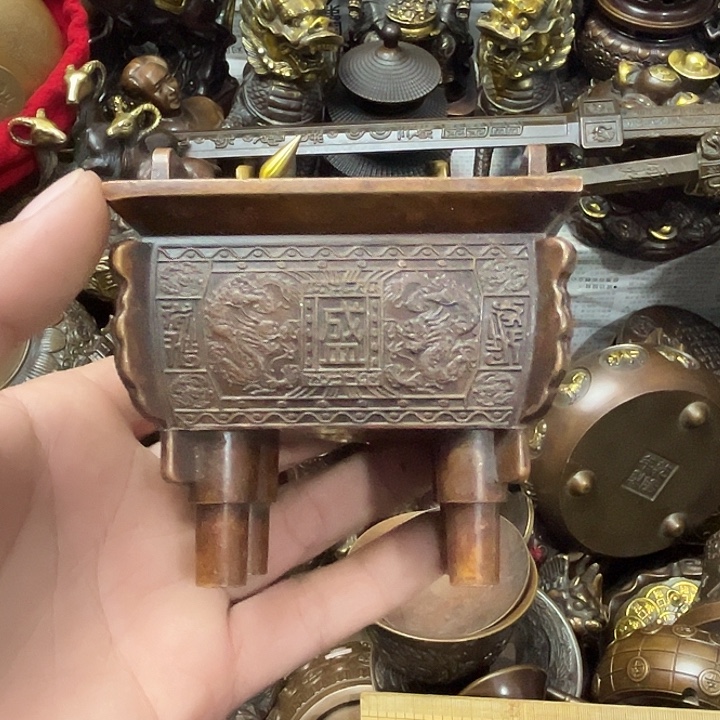 顺顺利利，铜器摆件