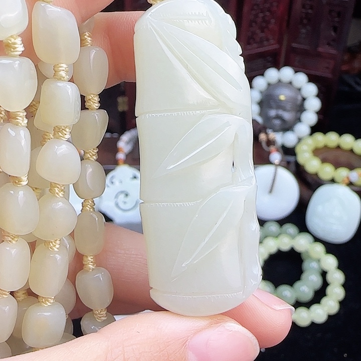 和田玉挂件未镶嵌定制发货