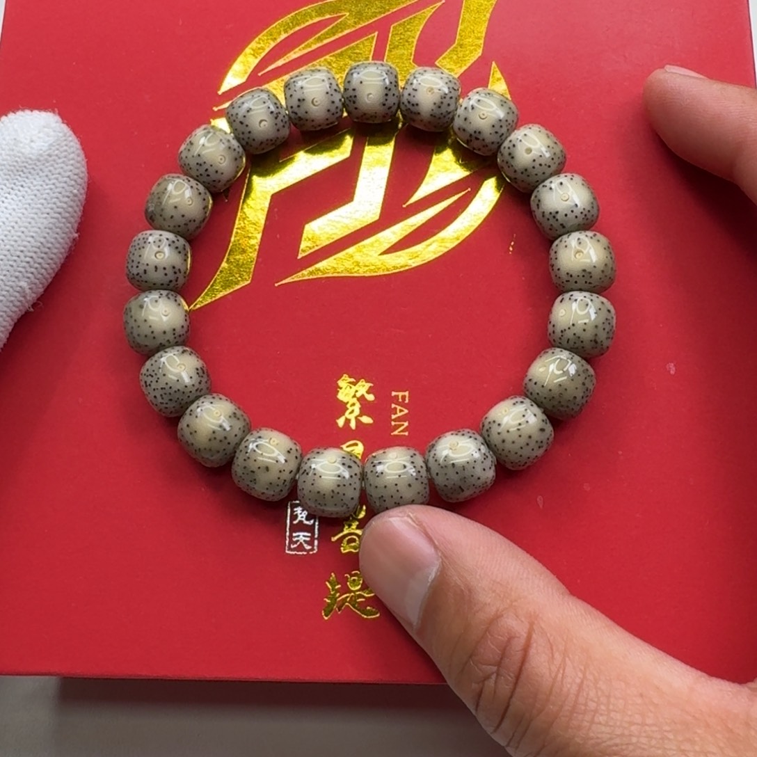 星月菩提手串22梵天小冰糖大眼睛针尖星11左右桶单圈