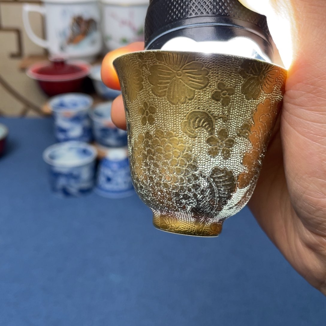 景德镇手工陶瓷茶杯品茗杯