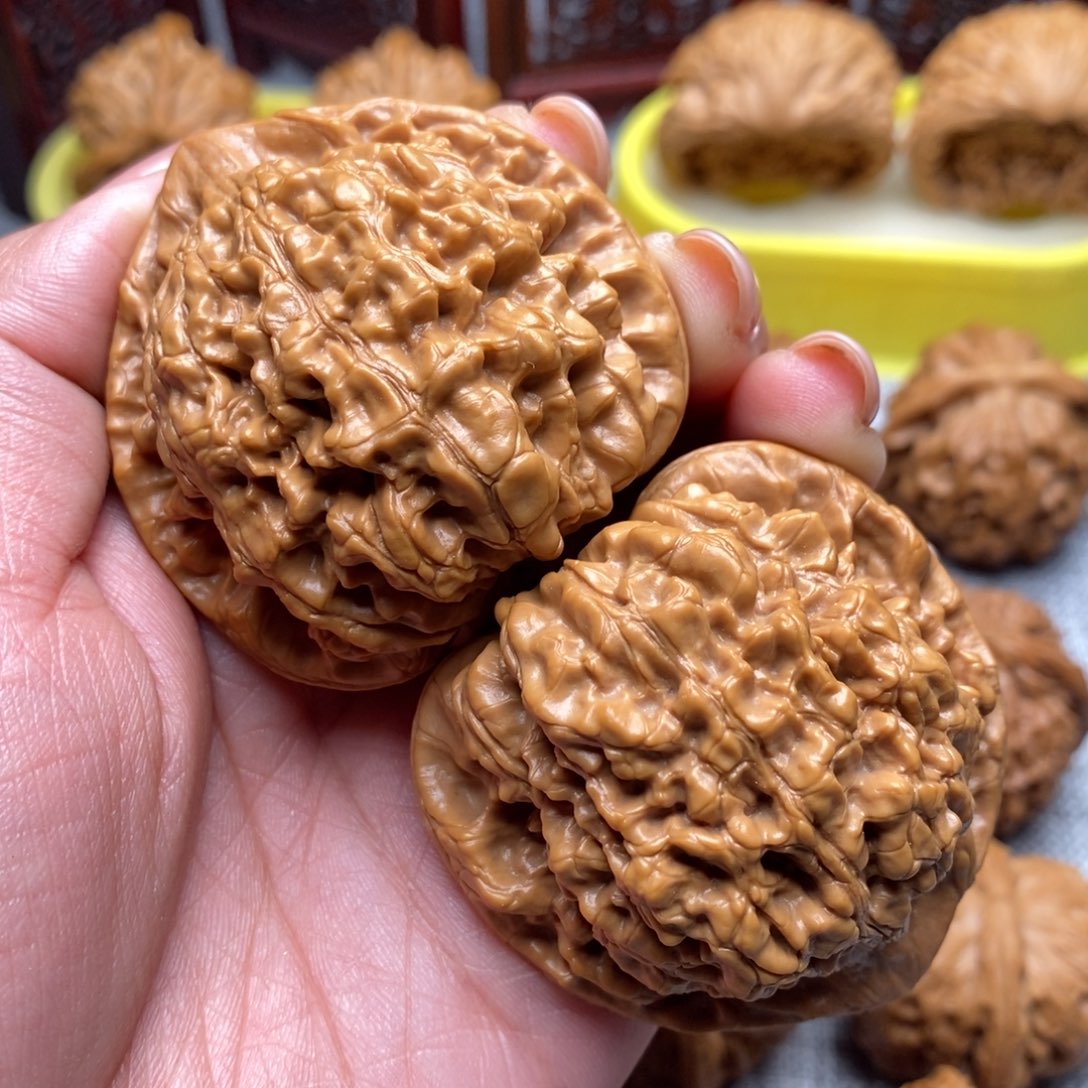 文玩核桃把件官帽50全