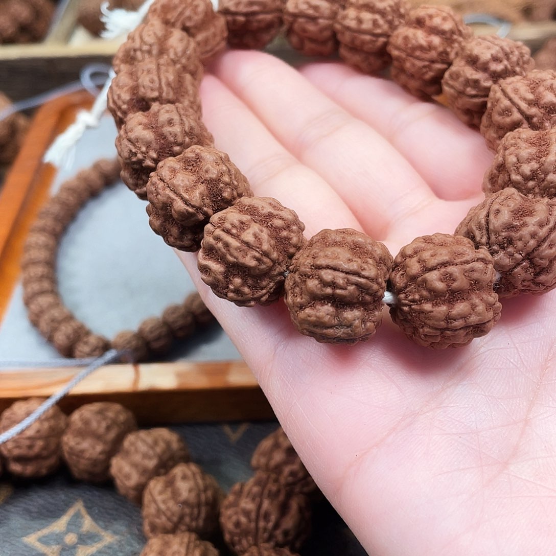 金刚菩提手串唐**C绝情梅花18➕单圈