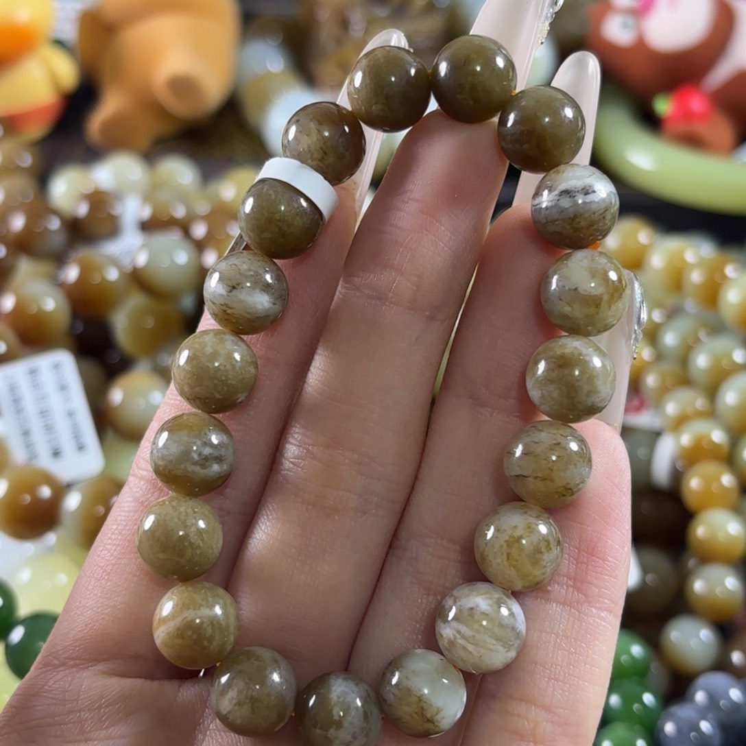 和田玉未镶嵌手链310