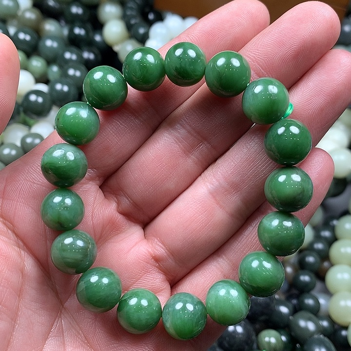 和田玉手链未镶嵌