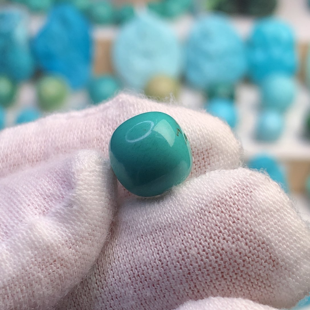 未镶嵌绿松石珠宝奇石11毫米