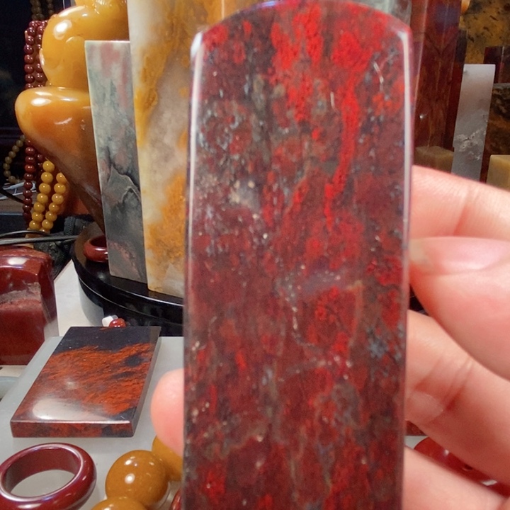 石英质玉未镶嵌印章