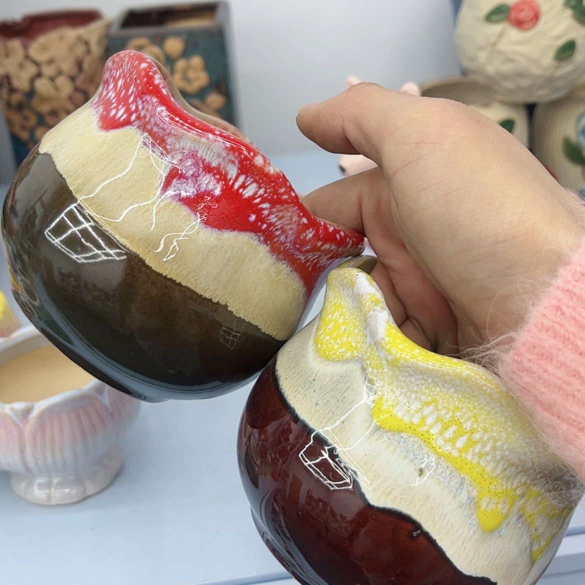 【闪购商品】陶瓷多肉绿植陶瓷花盆