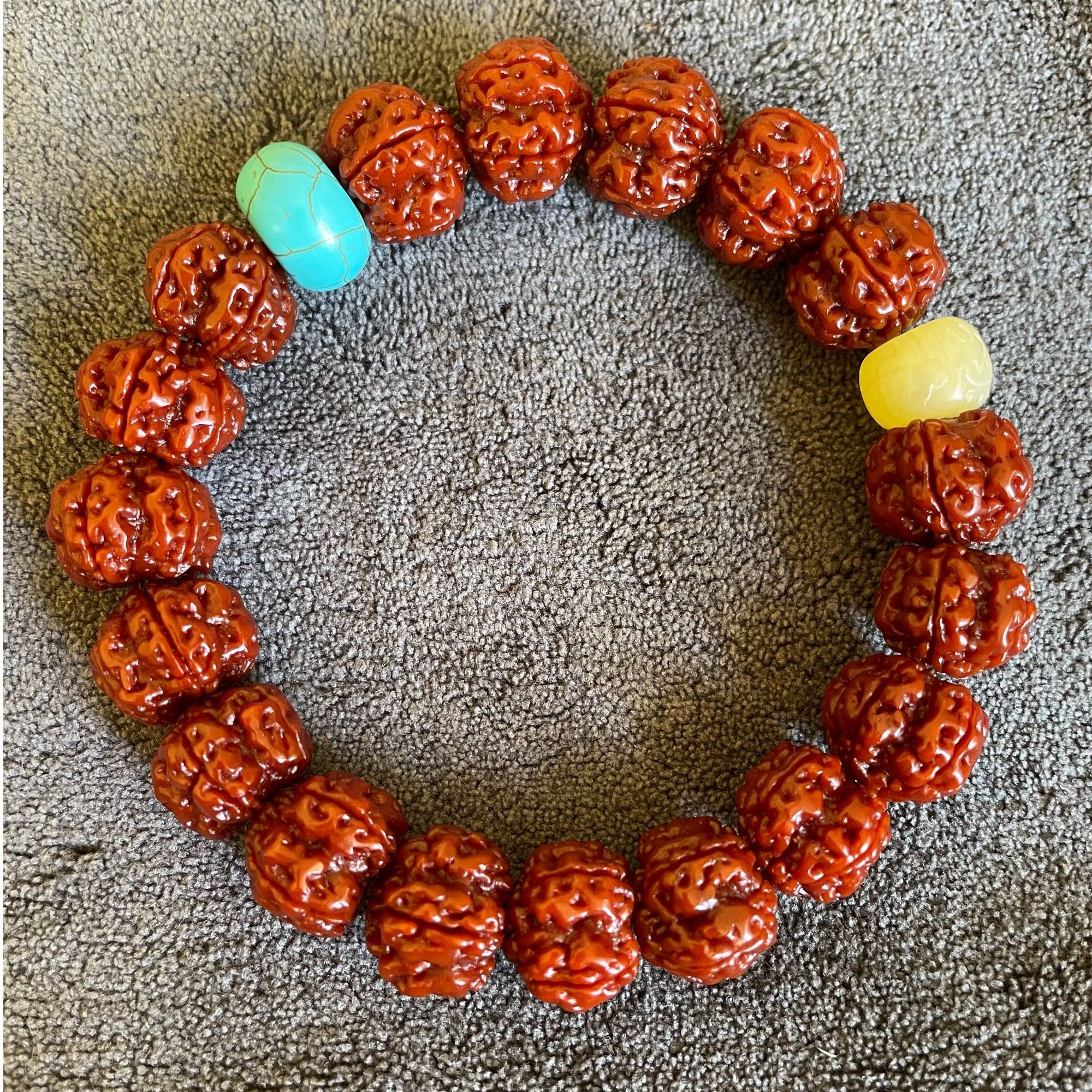 14-15绝世帝王花小金刚毕业的品质，梅花桩单圈手串