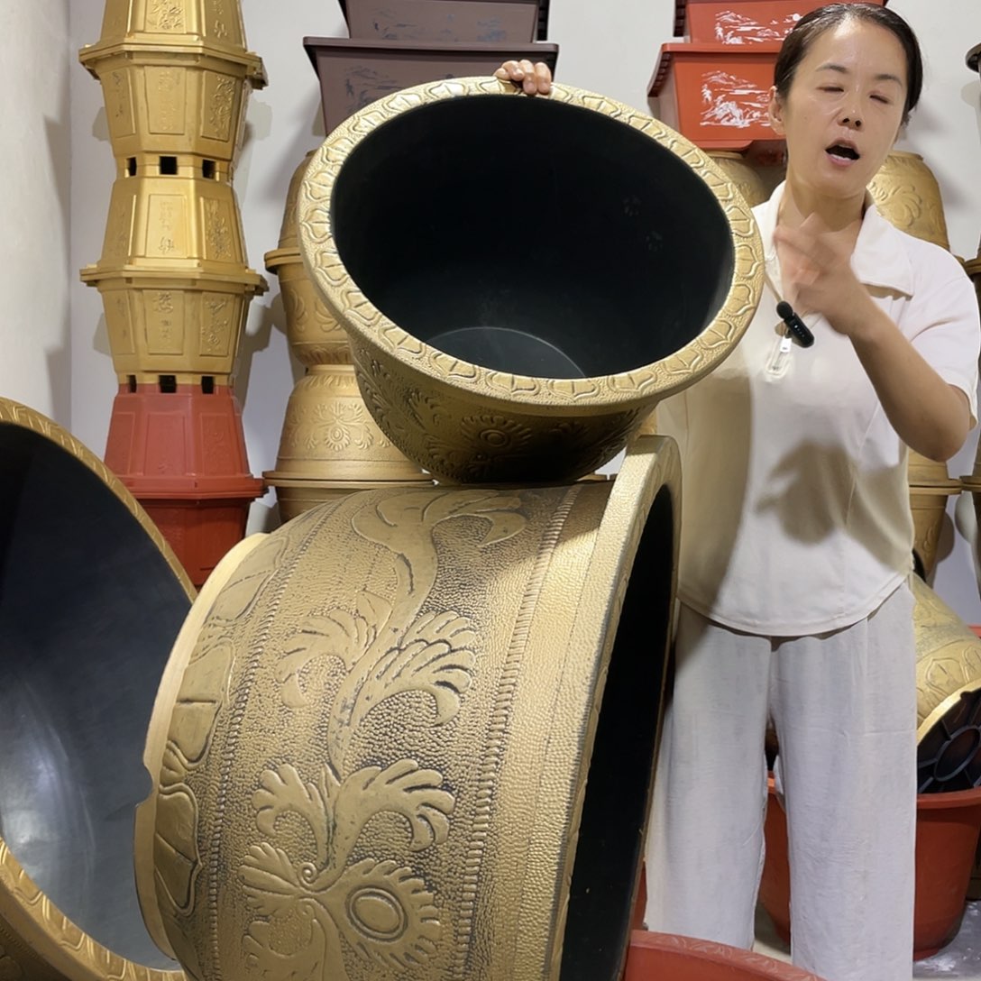 园盆古铜五零两个