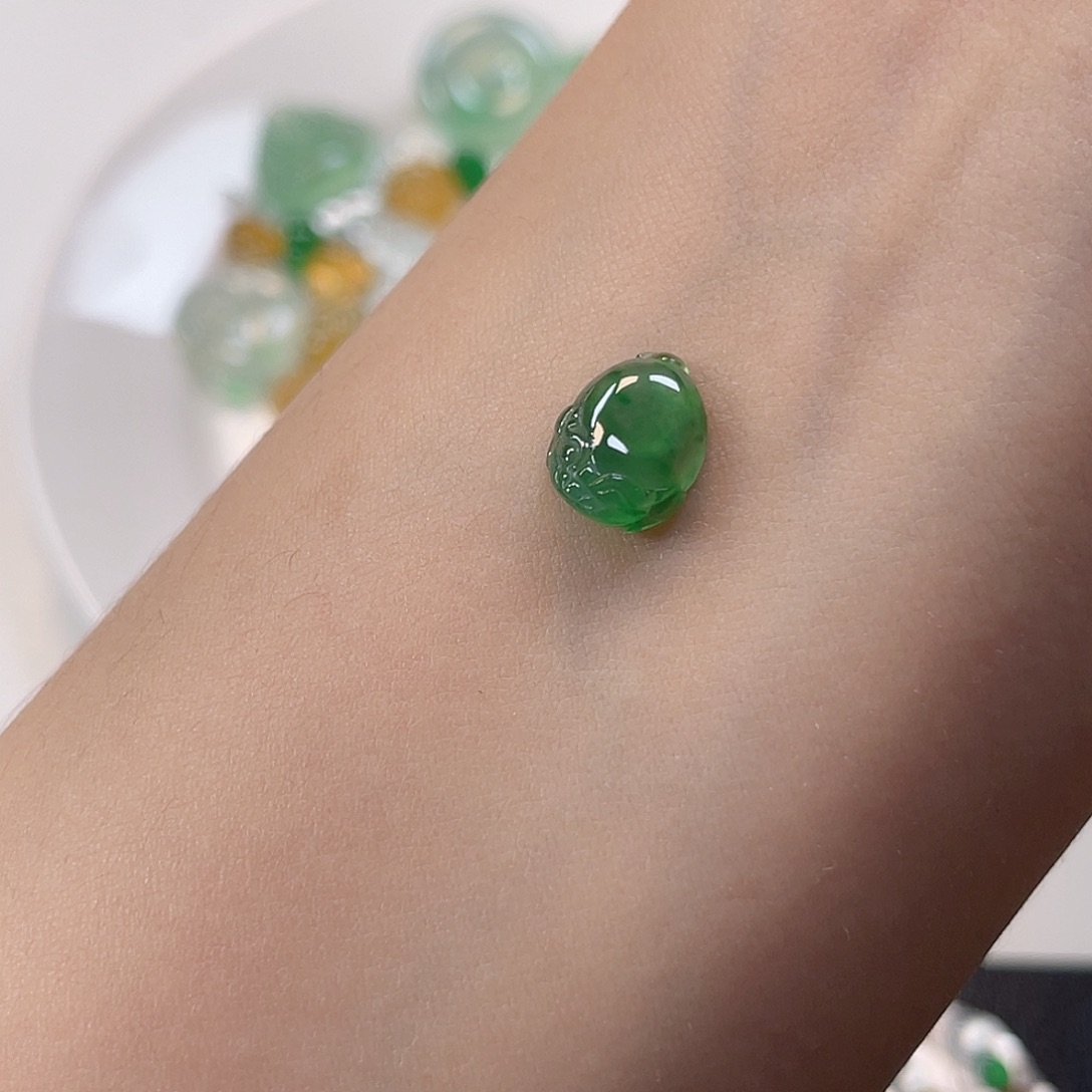 翡翠裸石纯天然A货缅甸翡翠