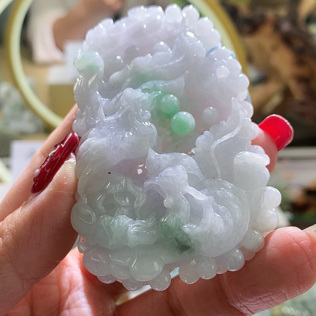 【闪购商品】翡翠颈饰未镶嵌凤凰