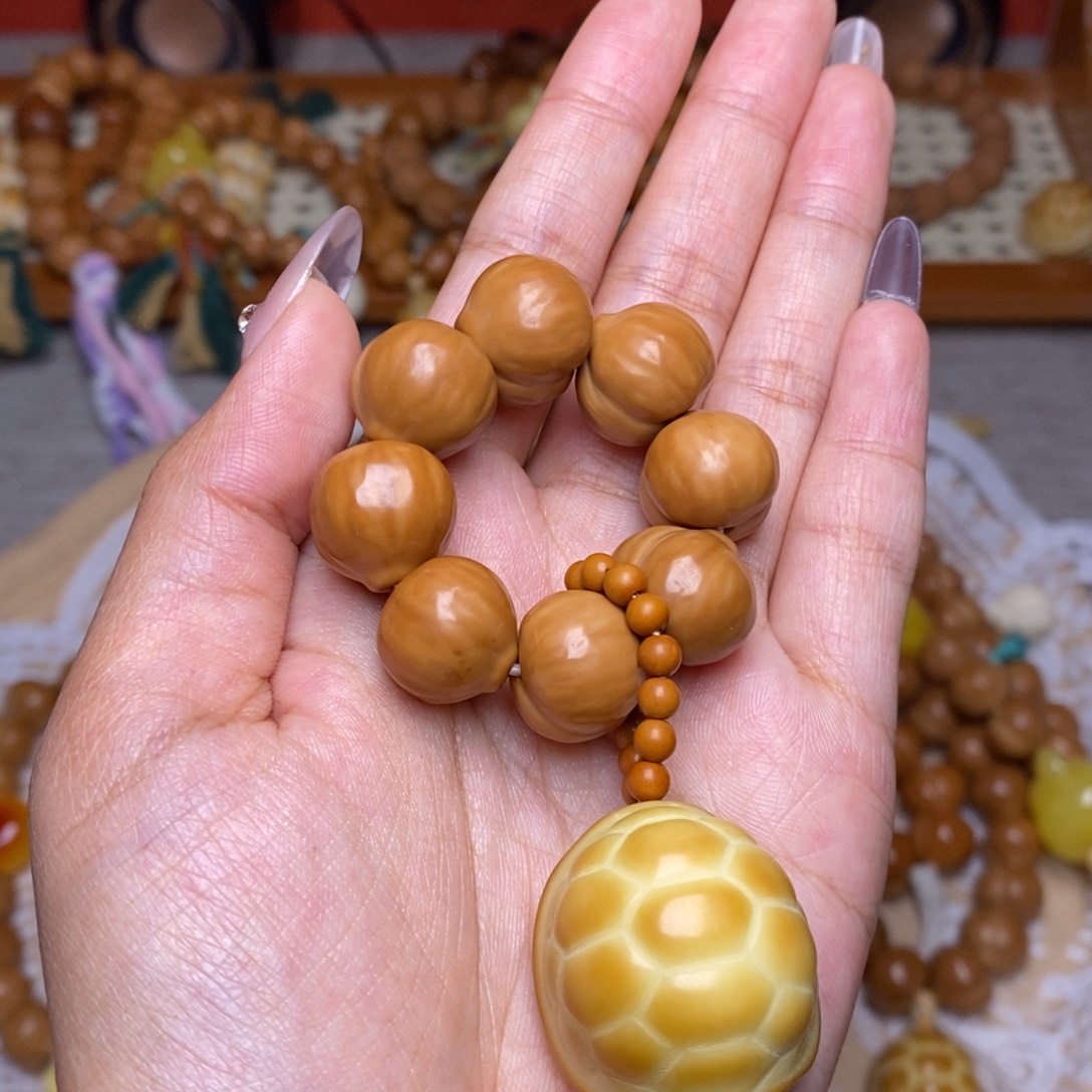 吊坠猴头核桃全品屁桃➕大富甲手捻