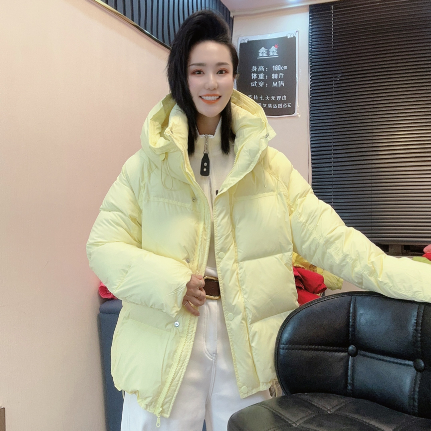 【馨馨】连帽9580加厚修身显瘦百搭休闲潮流外套保暖时尚款