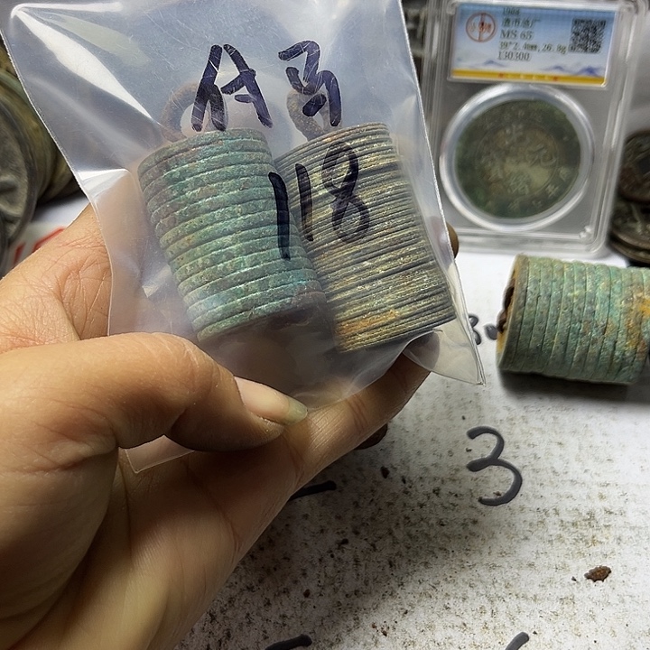 *****文创工艺品铜摆件筒子