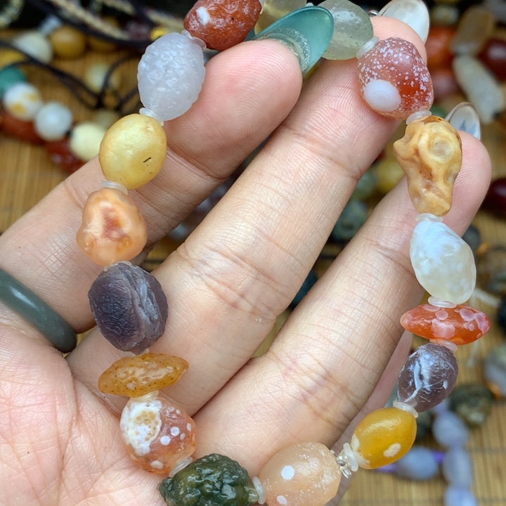 玛瑙/玉髓未镶嵌珠宝半成品