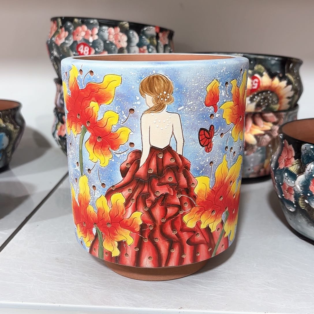 紫砂花盆手工花盆默认微瑕13/17