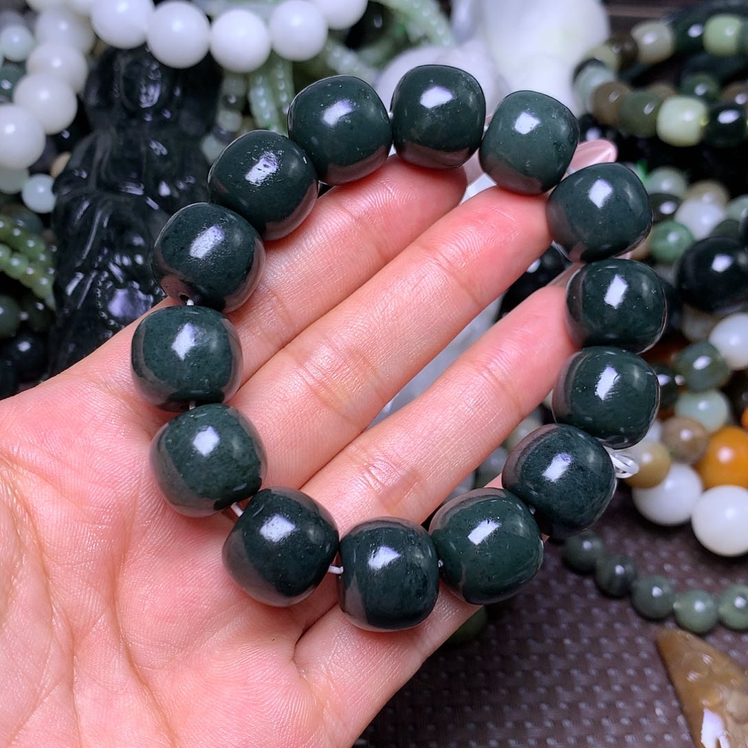 【闪购商品】手串未镶嵌和田玉卡16